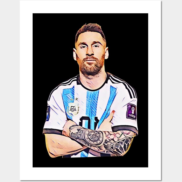 Messi Wall Art by ZIID ETERNITY